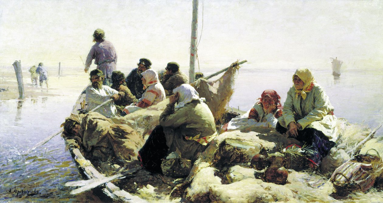 Le long de la rivière Oka - Abram Efimovich Arkhipov