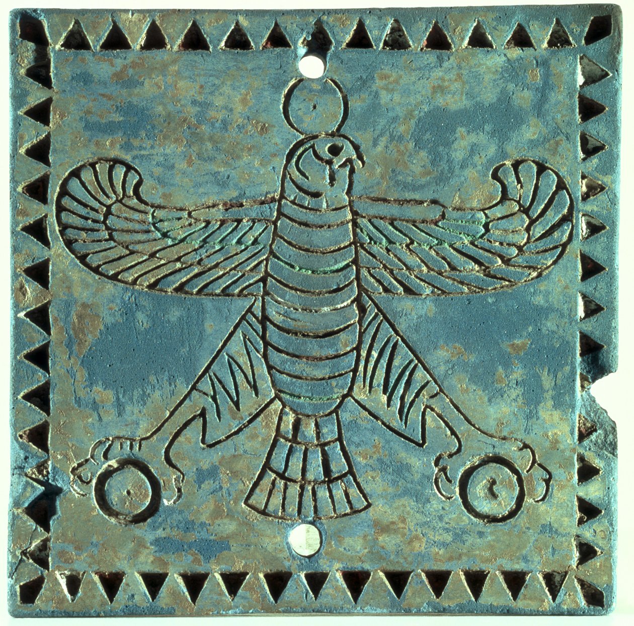 Carreau représentant un aigle, 500-480 av. J.-C. - Achaemenid