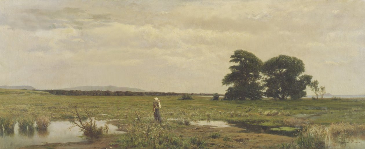 Campagne romaine - Achille Vertunni