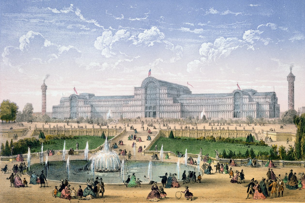 Crystal Palace, Sydenham, c.1862 - Achille Louis Martinet