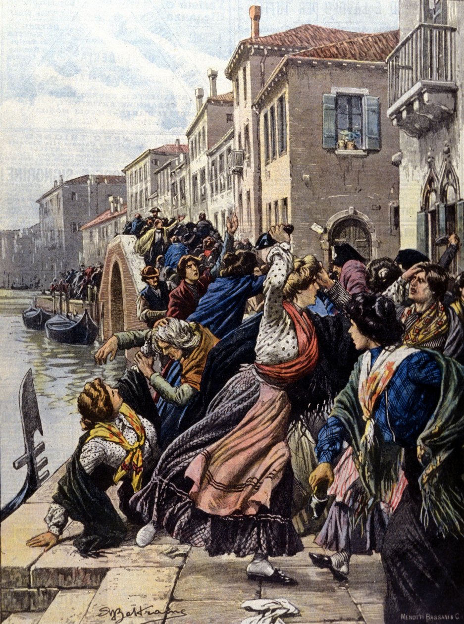 Venise : Grève des cigares - Achille Beltrame