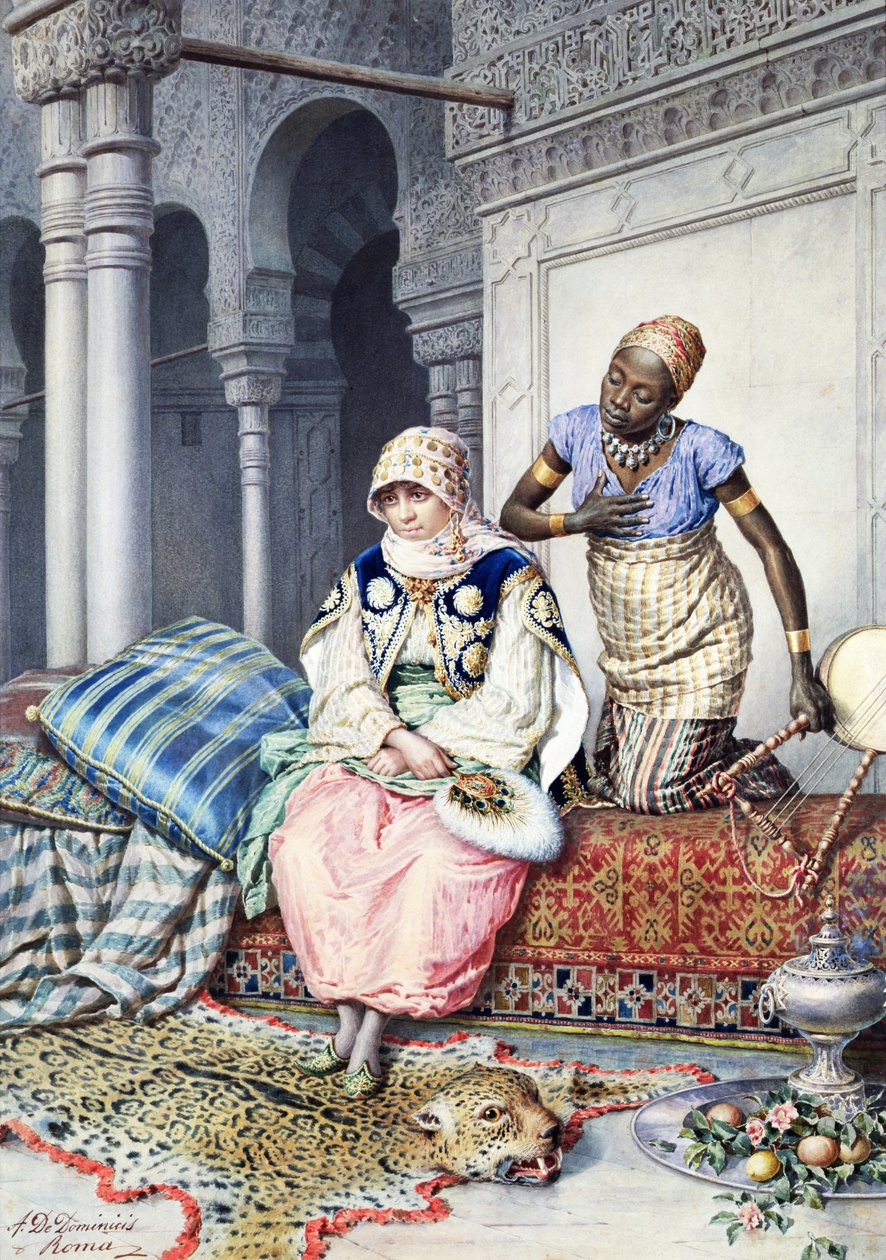 Dans le harem - Achille De Dominicis