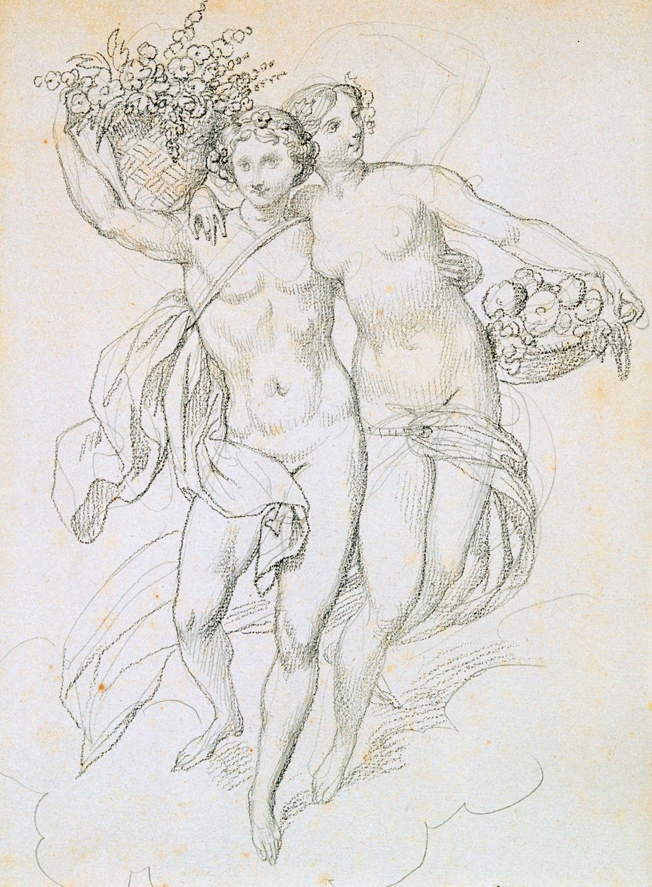 Psyché et Cupidon, c1820-1857 - Achille Devéria