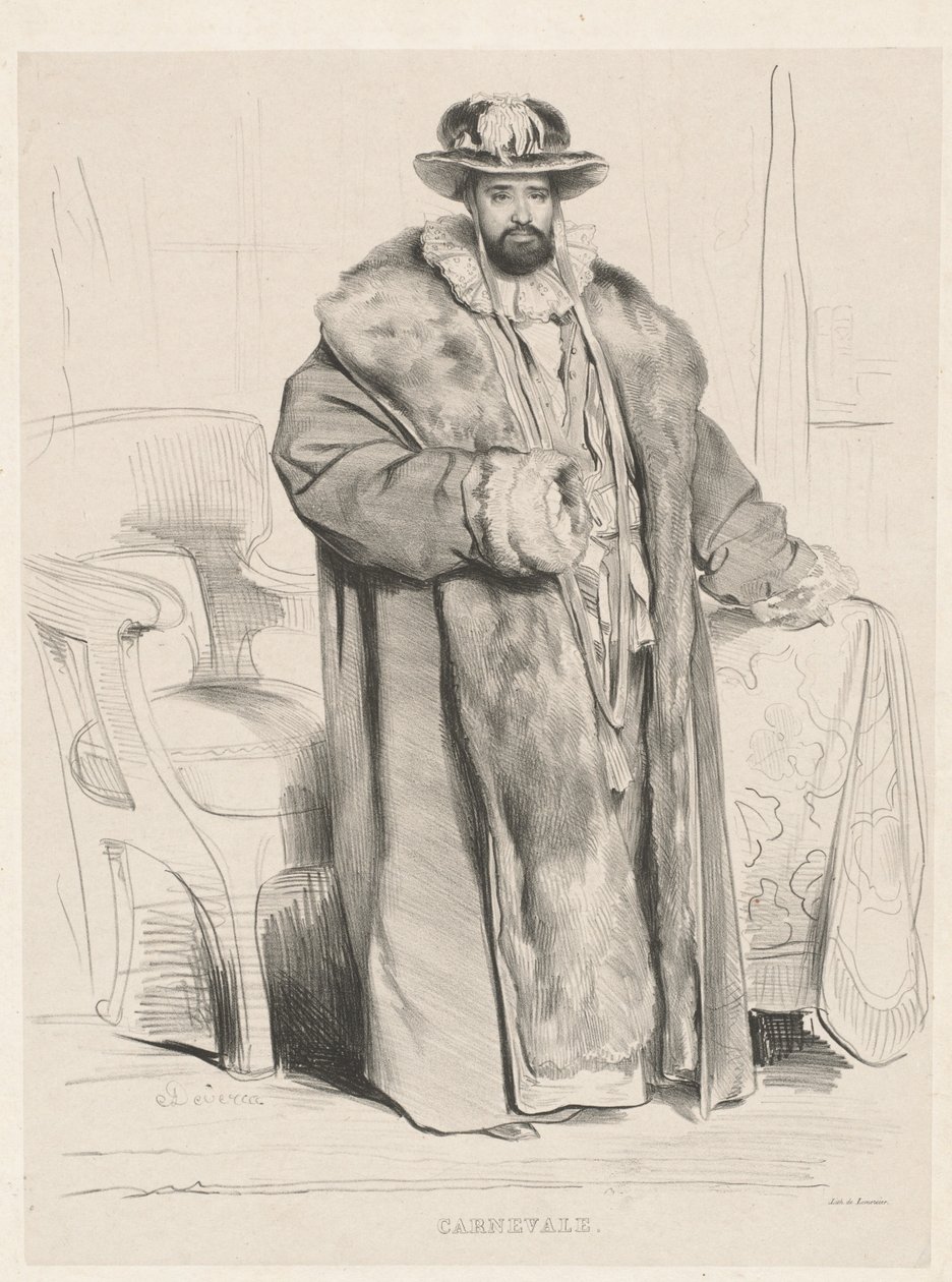 Carnaval - Achille Devéria