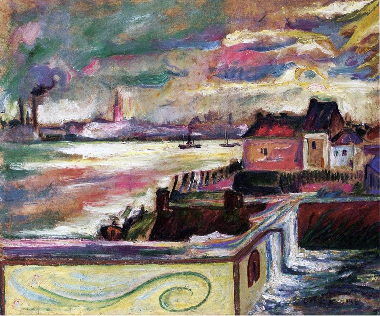 Anvers, c.1906 - Achille Emile Othon Friesz