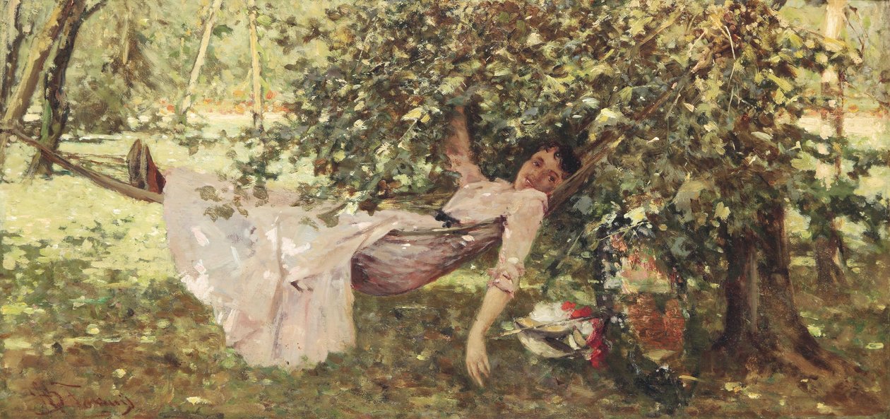 Jeune femme à l