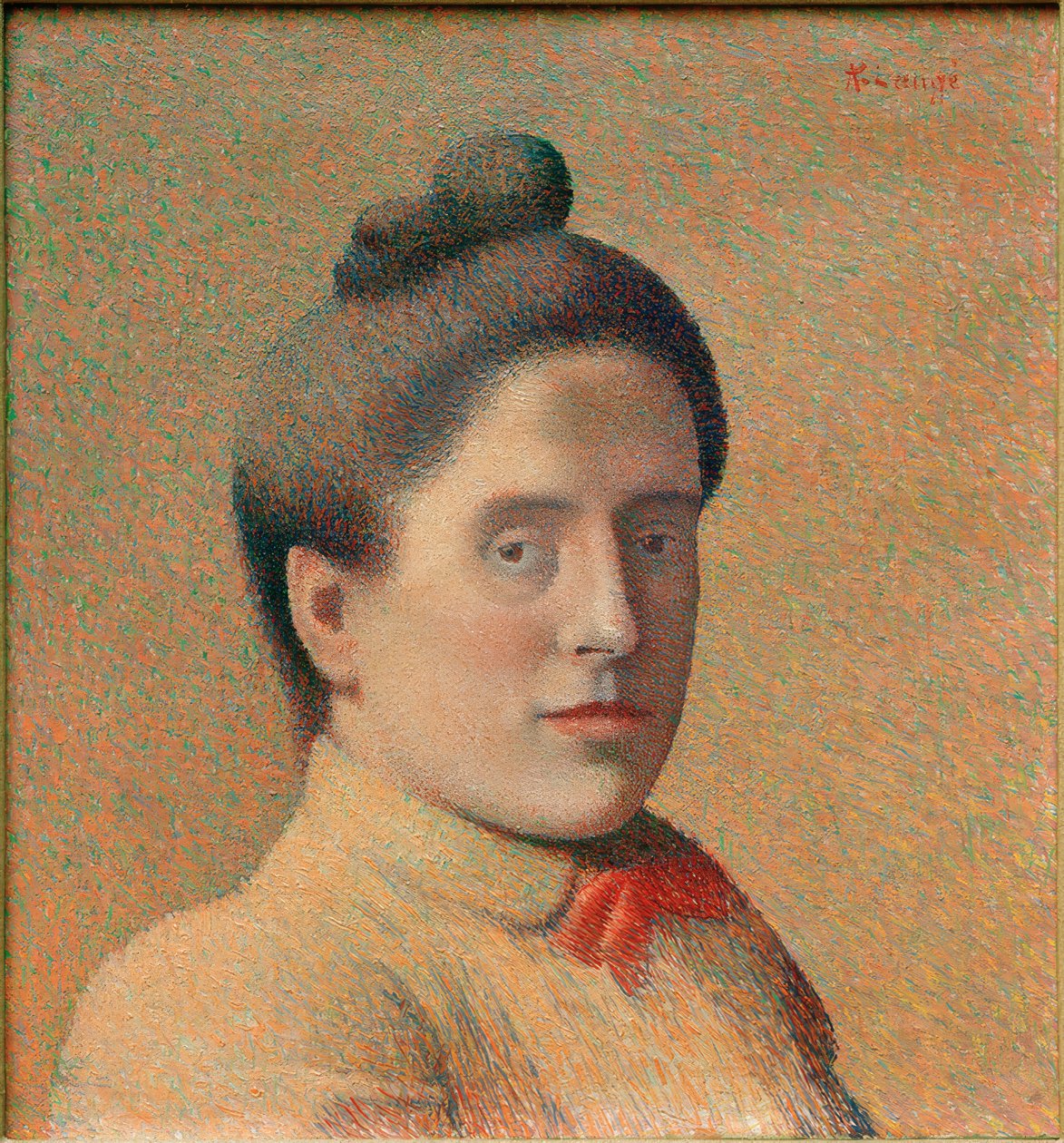 Portrait de femme - Achille Lauge