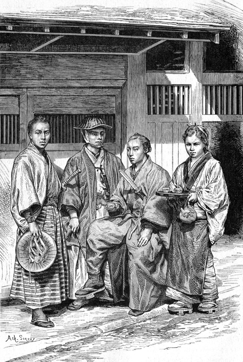 Peuple de Tokyo - Achille Sirouy