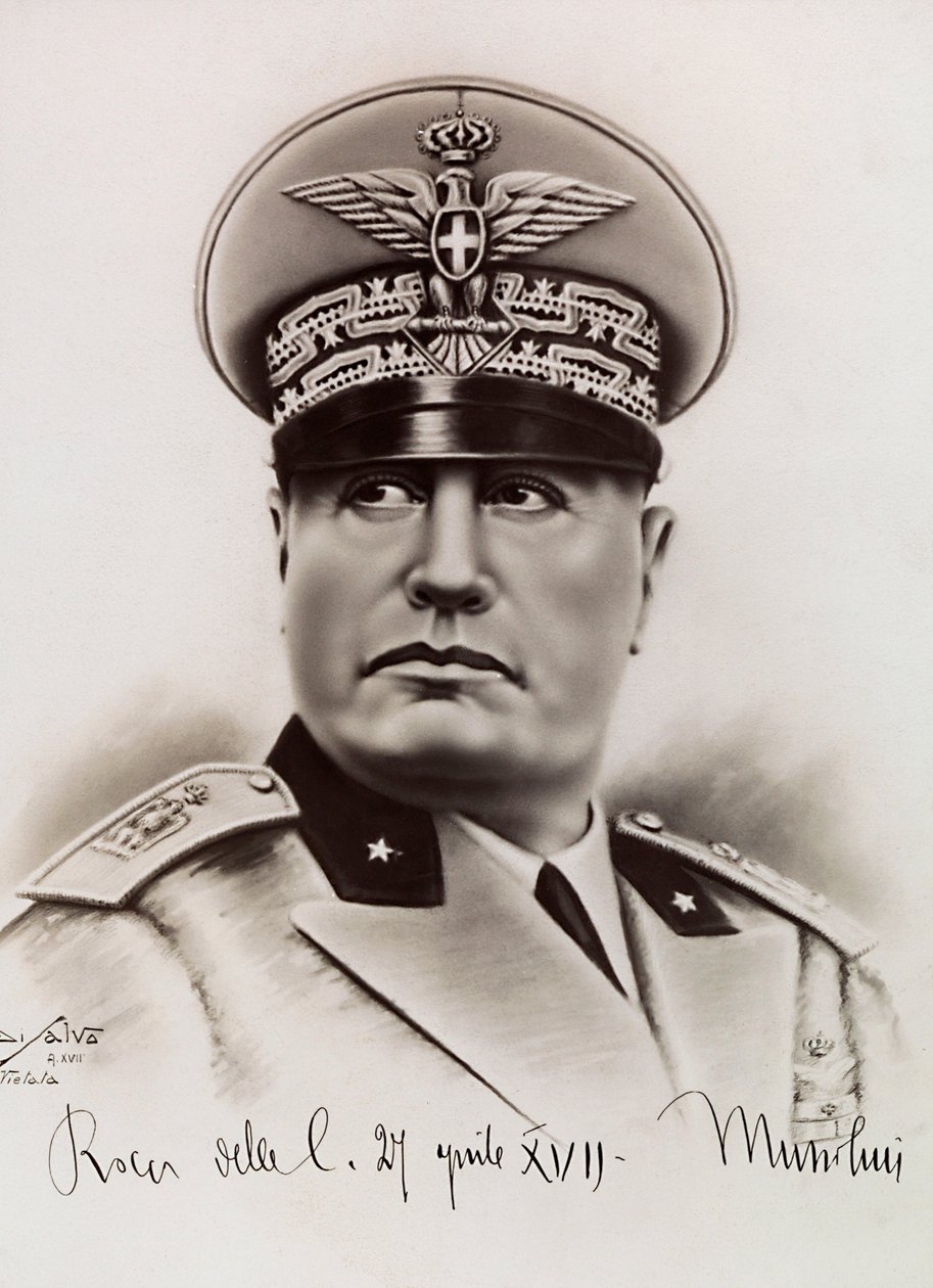 Benito Mussolini, 27 avril 1931 - Achille Villani