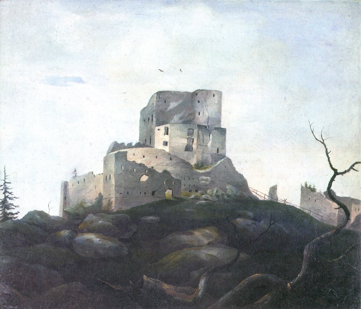 French : Les ruines de Wittinghausen - Adalbert Stifter