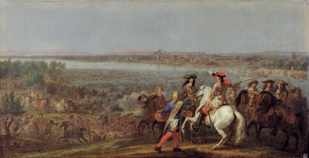 Le Passage du Rhin, 12 juin 1672 - Adam Frans van der Meulen