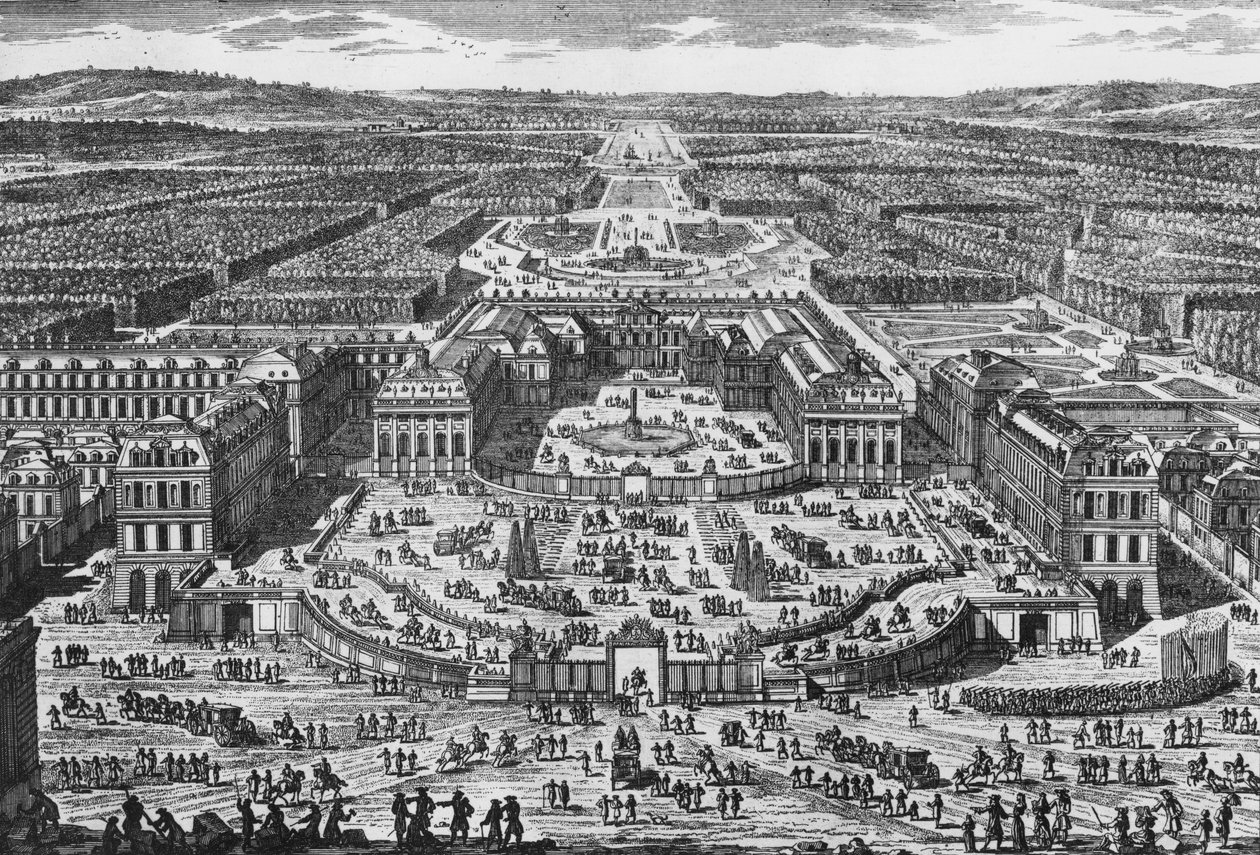 Vue du Château de Versailles - Adam Perelle