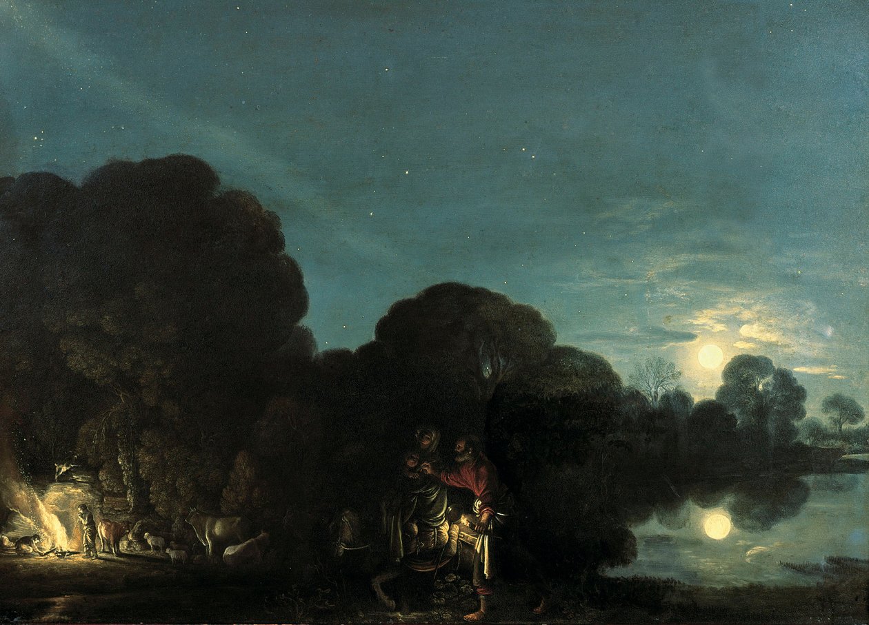 La Fuite en Égypte - Adam Elsheimer