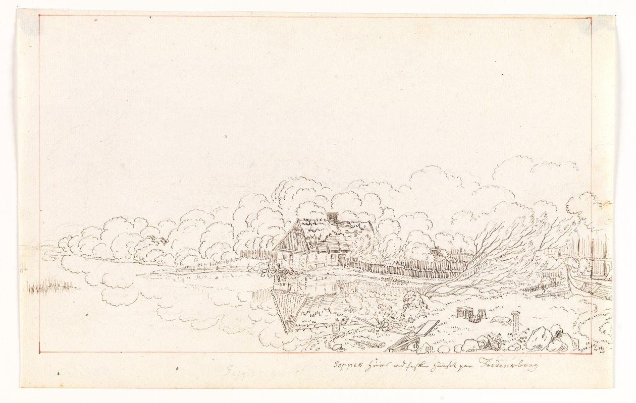 Maison de Jeppe. Fredensborg - Adam Gottlob Gjelstrup