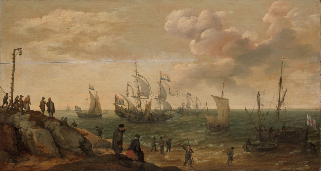 Navires au large d