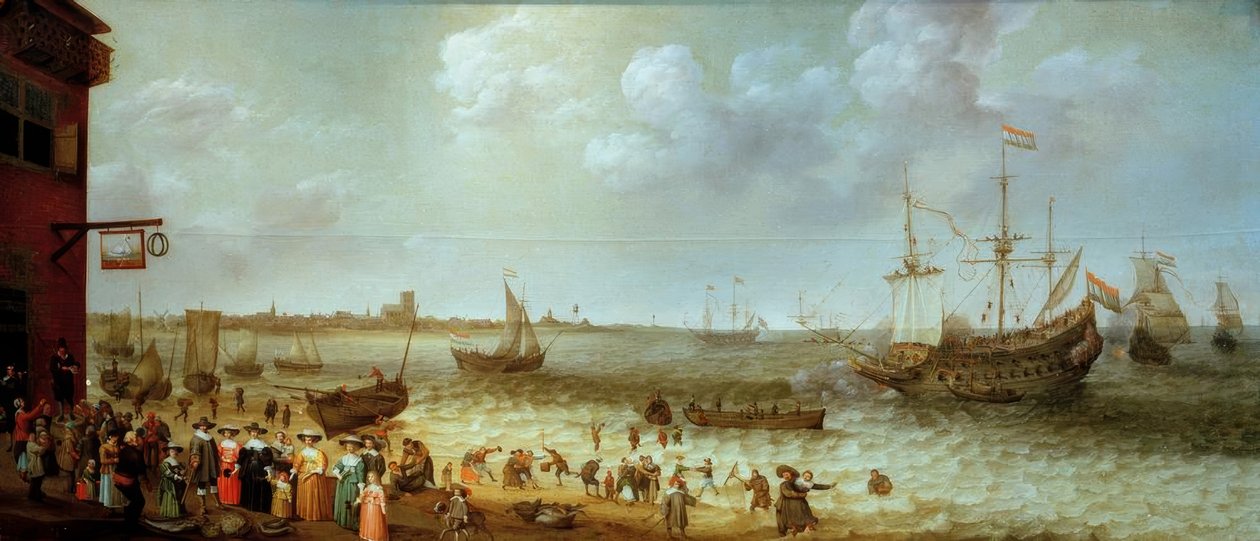La Meuse à Den Briel - Adam Willarts