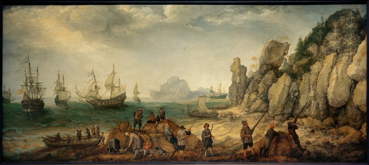Chasse aux chèvres sauvages sur une côte rocheuse - Adam Willarts