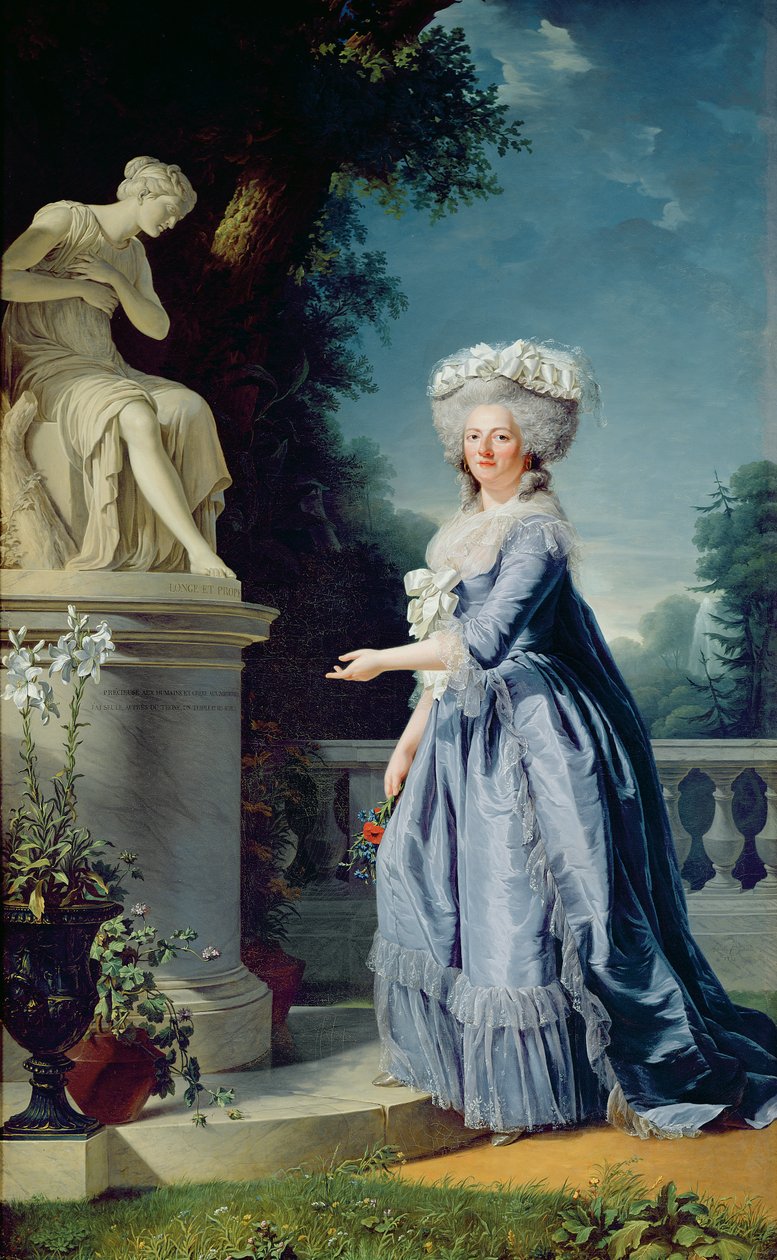 Portrait de Marie-Louise (1733-99) Victoire de France - Adelaide Labille Guiard