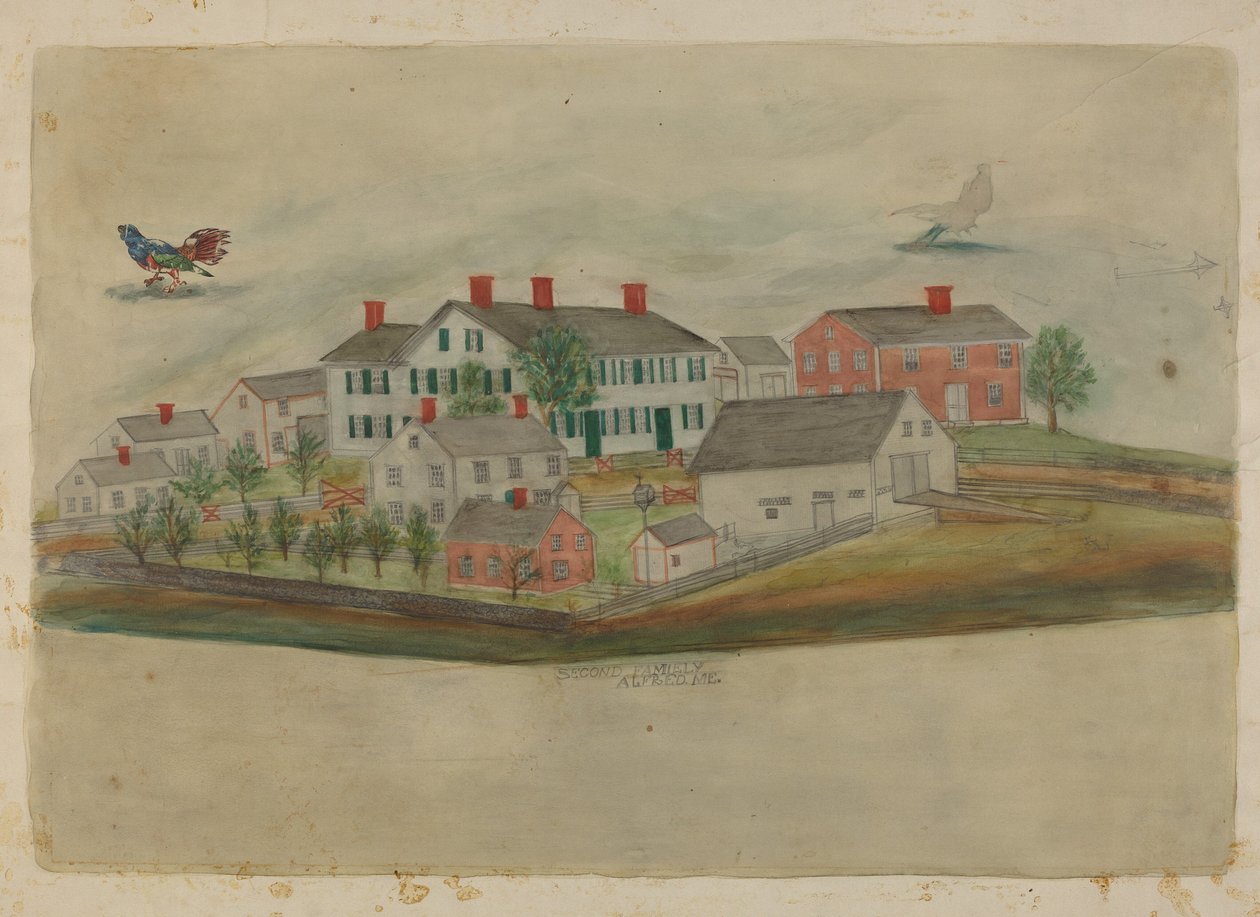 Deuxième maison familiale, Alfred, ME. - Adelaide Dyball