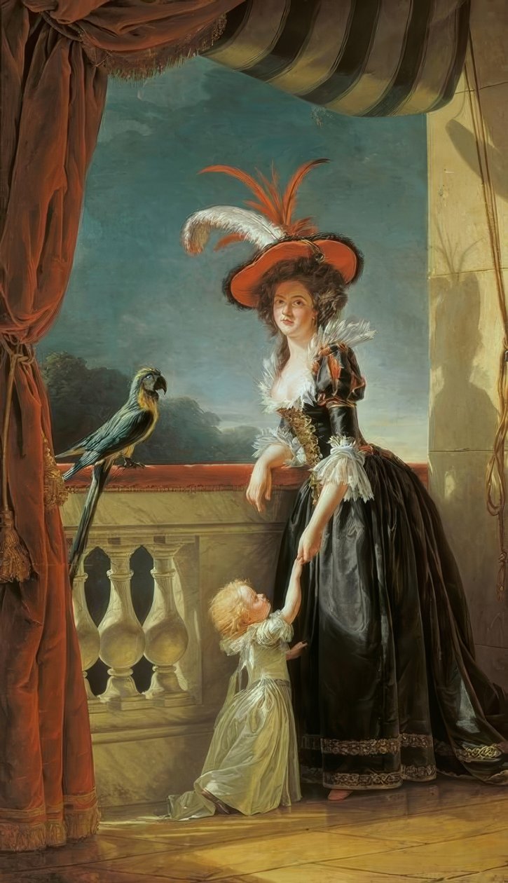Louise Élisabeth de France - Adelaide Labille Guiard