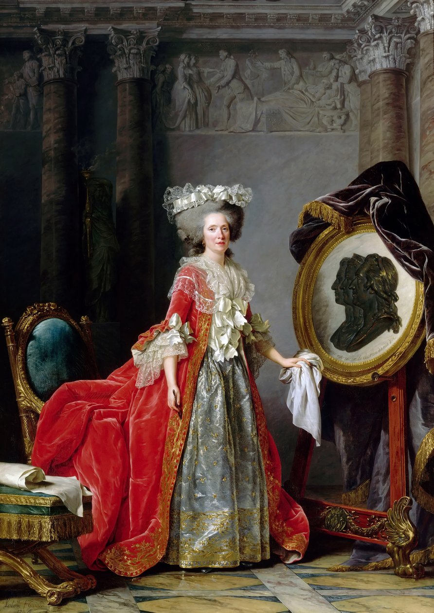 Princesse Marie Adélaïde de France 1732-1800 - Adelaide Labille Guiard