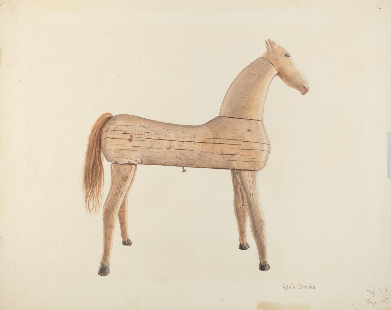 Cheval de bois - Adele Brooks