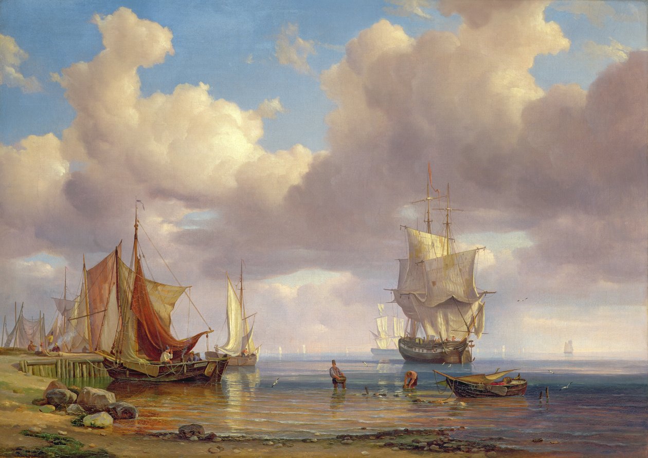 Mer calme, 1836 - Adolf Vollmer