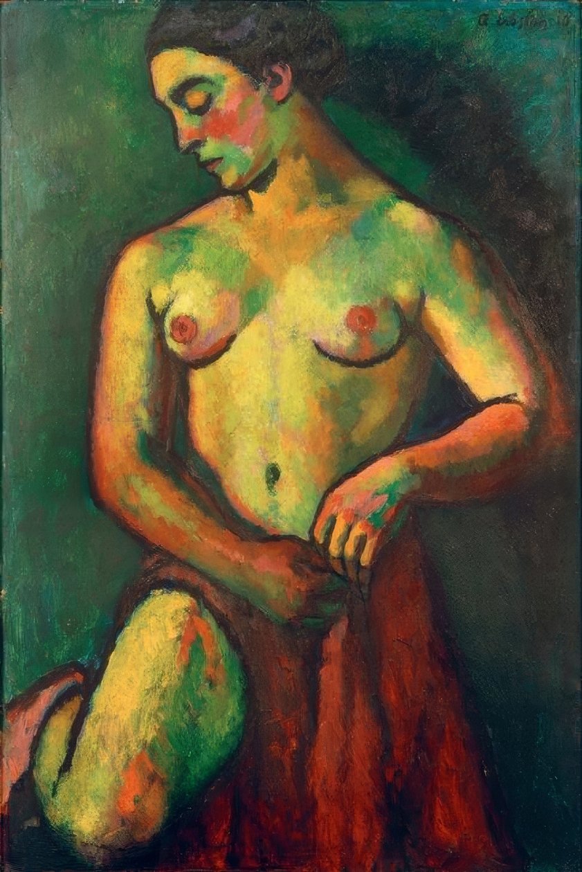 Le manteau rouge - Adolf Erbslöh