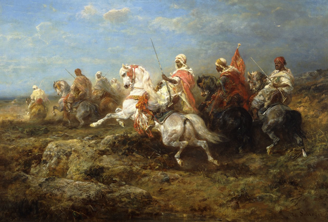 Patrouille Arabe - Adolf Schreyer