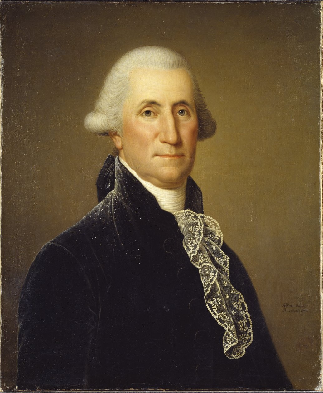 Portrait de George Washington - Adolf Ulrich Wertmuller