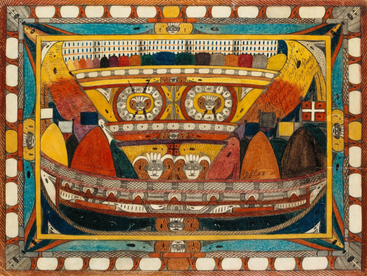 Le dieu - Adolf Wolfli