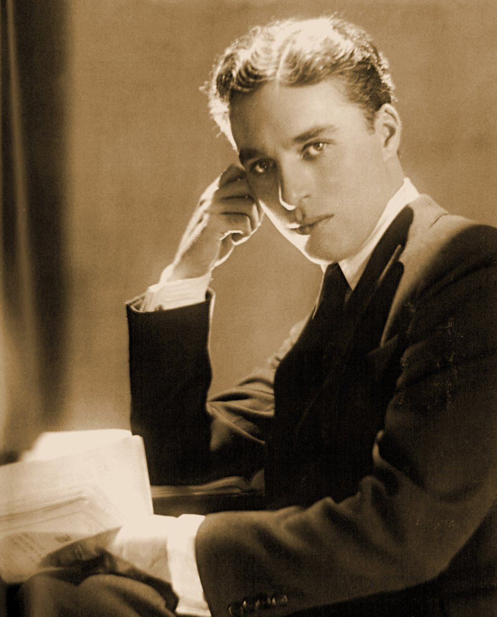 Portrait de Charlie Chaplin - Adolf de Meyer