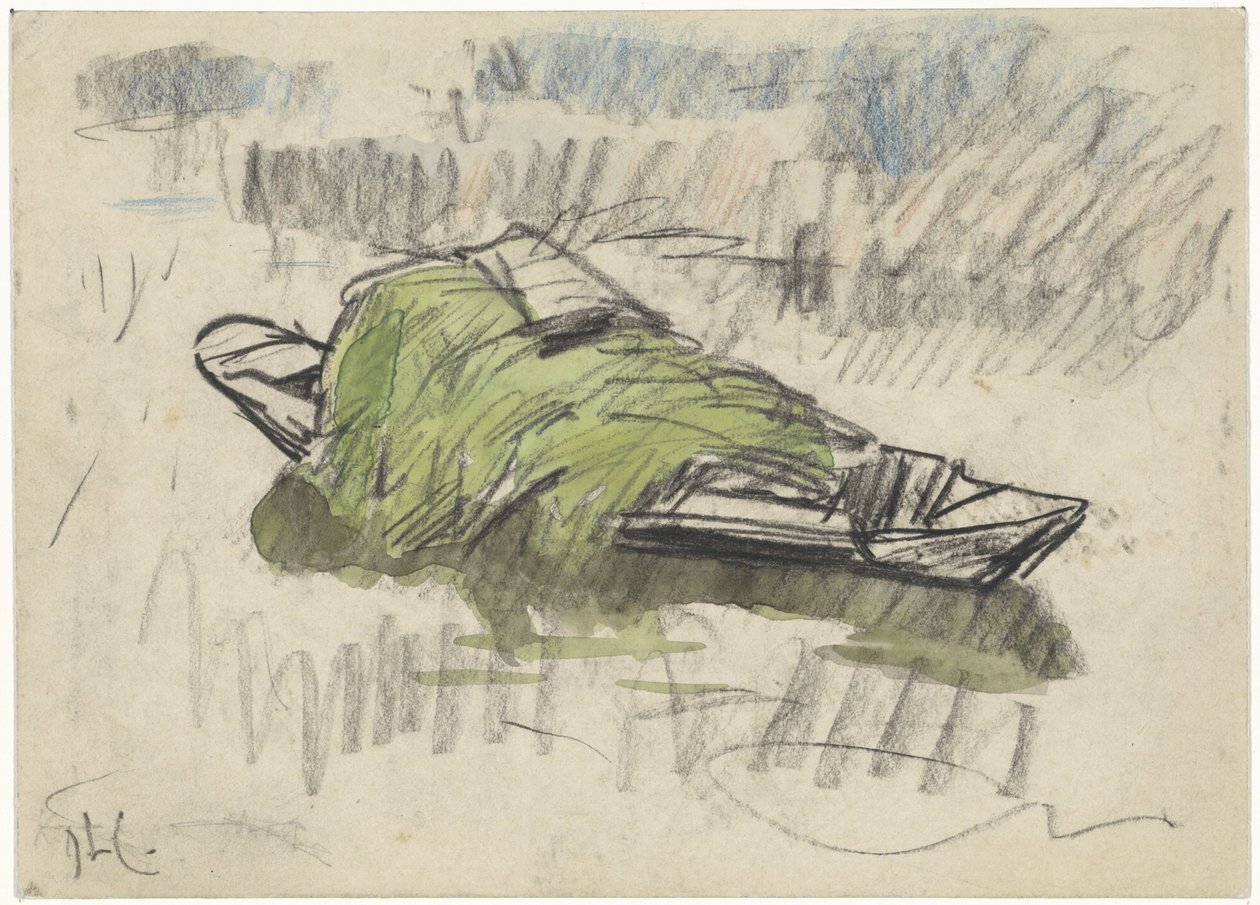 Bateau avec de l