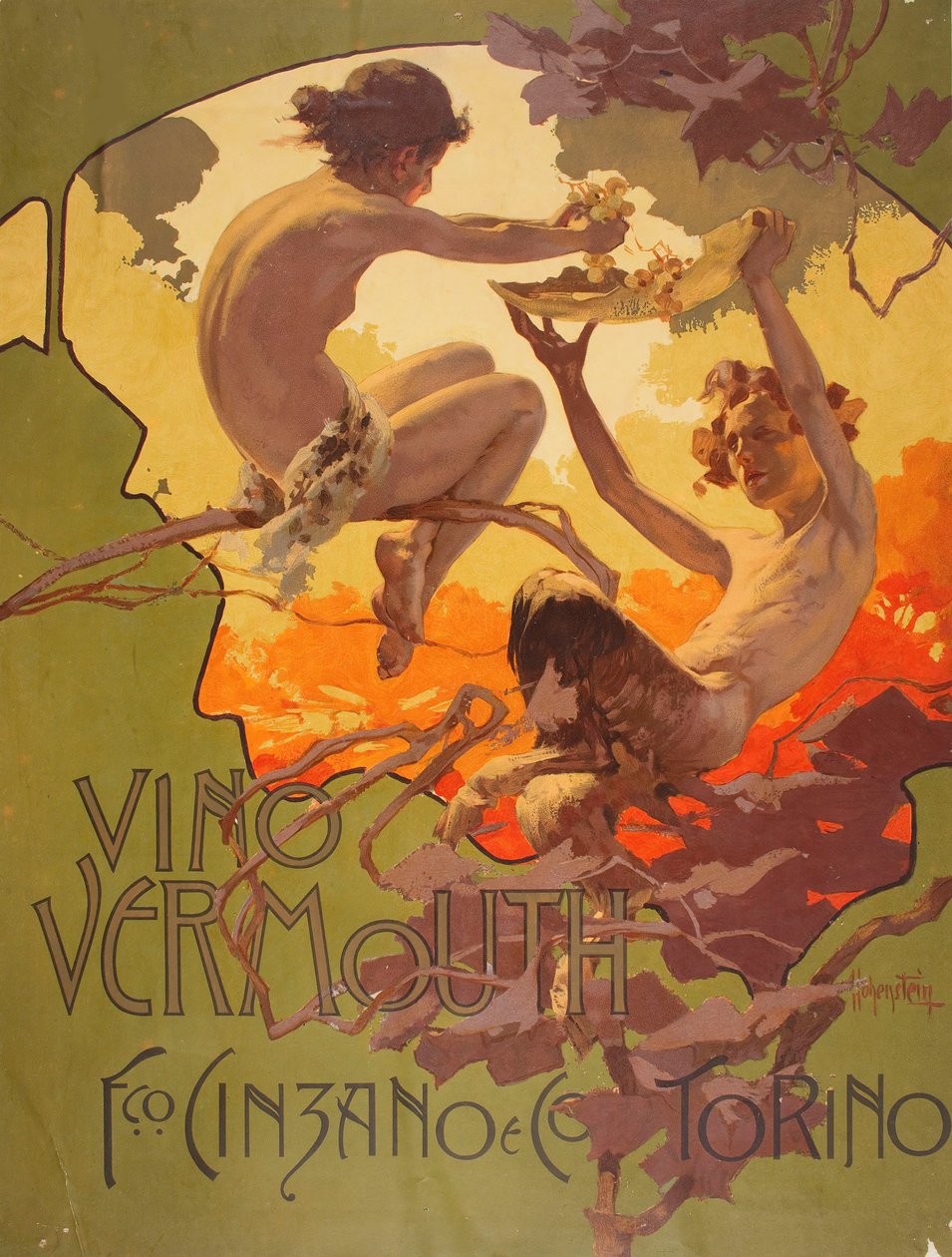 Vermouth Cinzano, 1901 - Adolfo Hohenstein