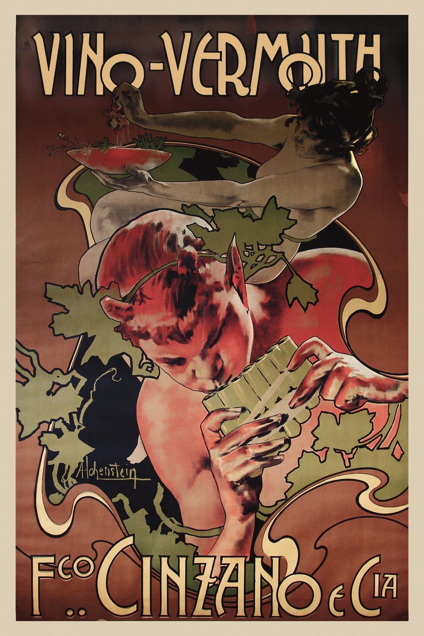 Vermouth Cinzano, 1906 - Adolfo Hohenstein