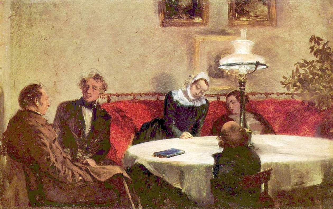 Soirée - Adolph Menzel