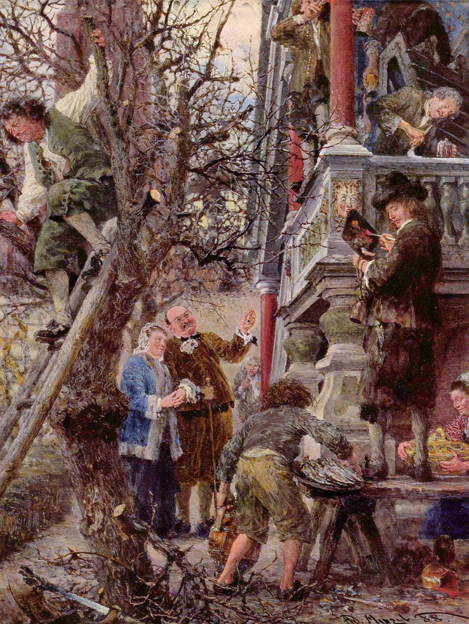 Beati Possidentes - Adolph Menzel