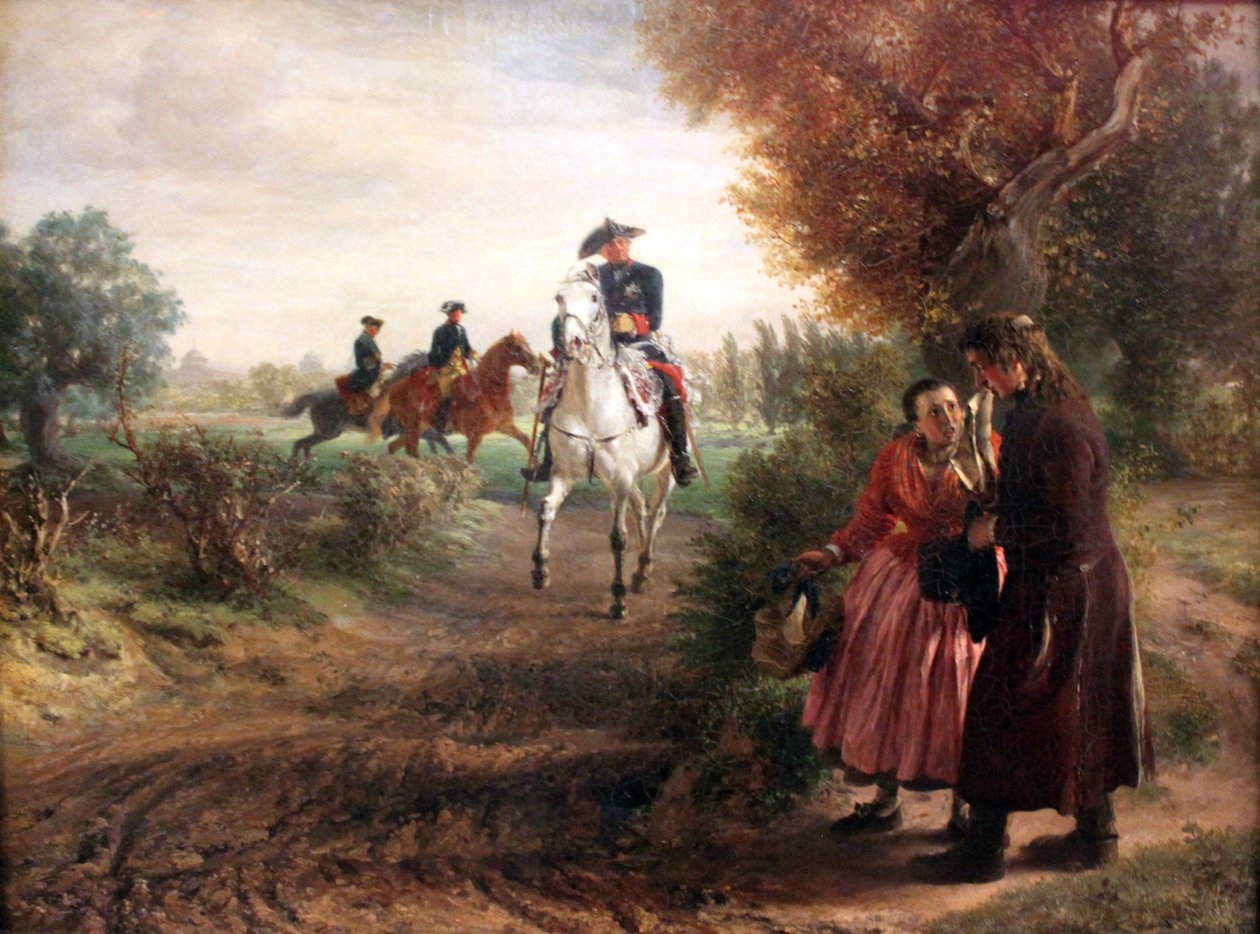 La Pétition - Adolph Menzel