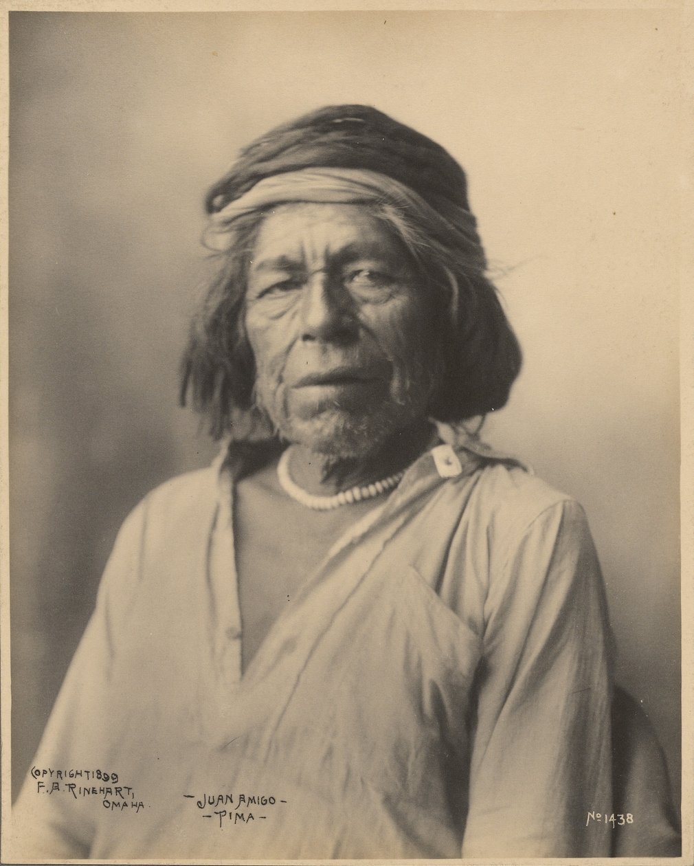 Juan Amigo, Pima - Adolph F. Muhr
