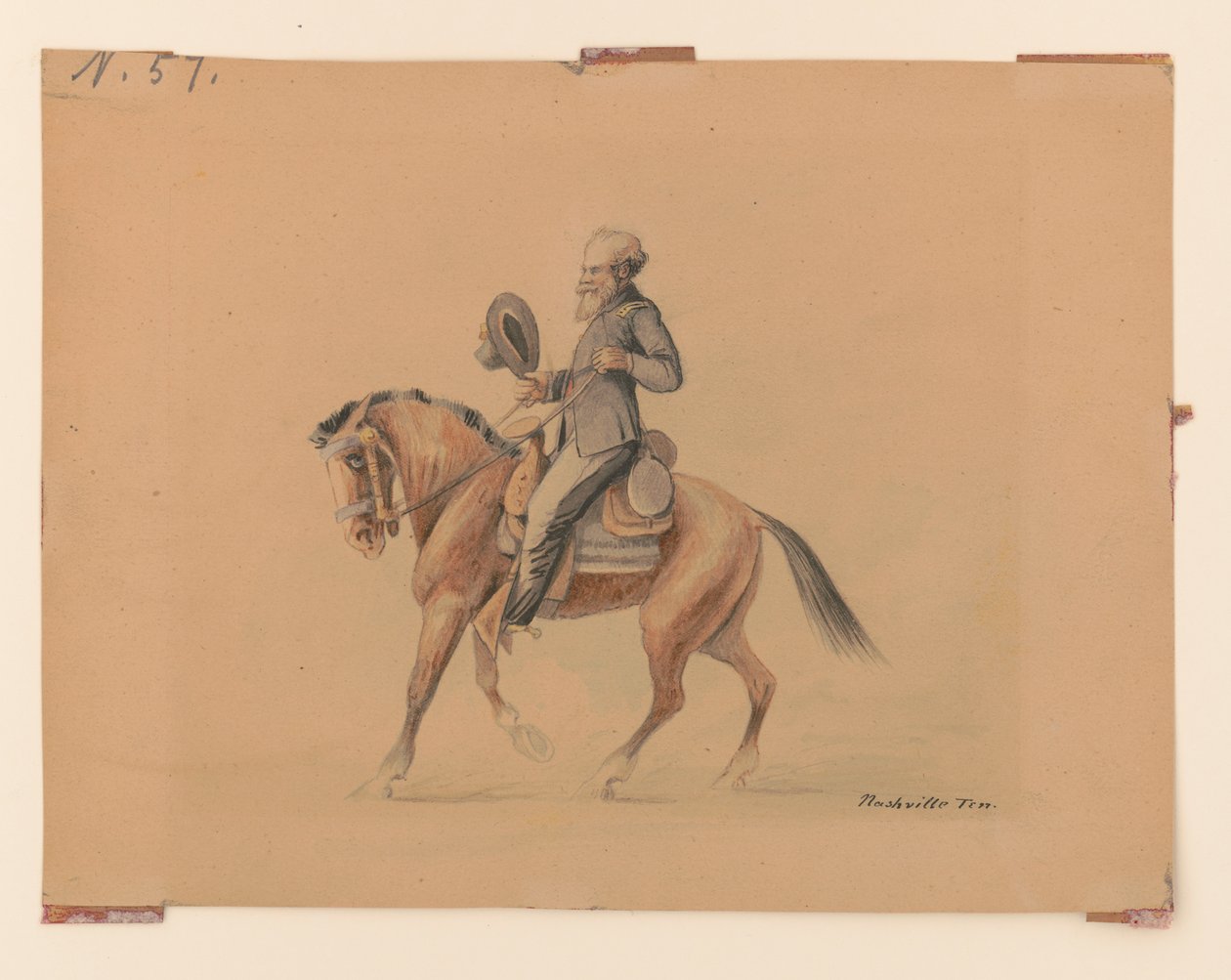 Major Edward Mueller, Nashville, Tennessee - Adolph Metzner