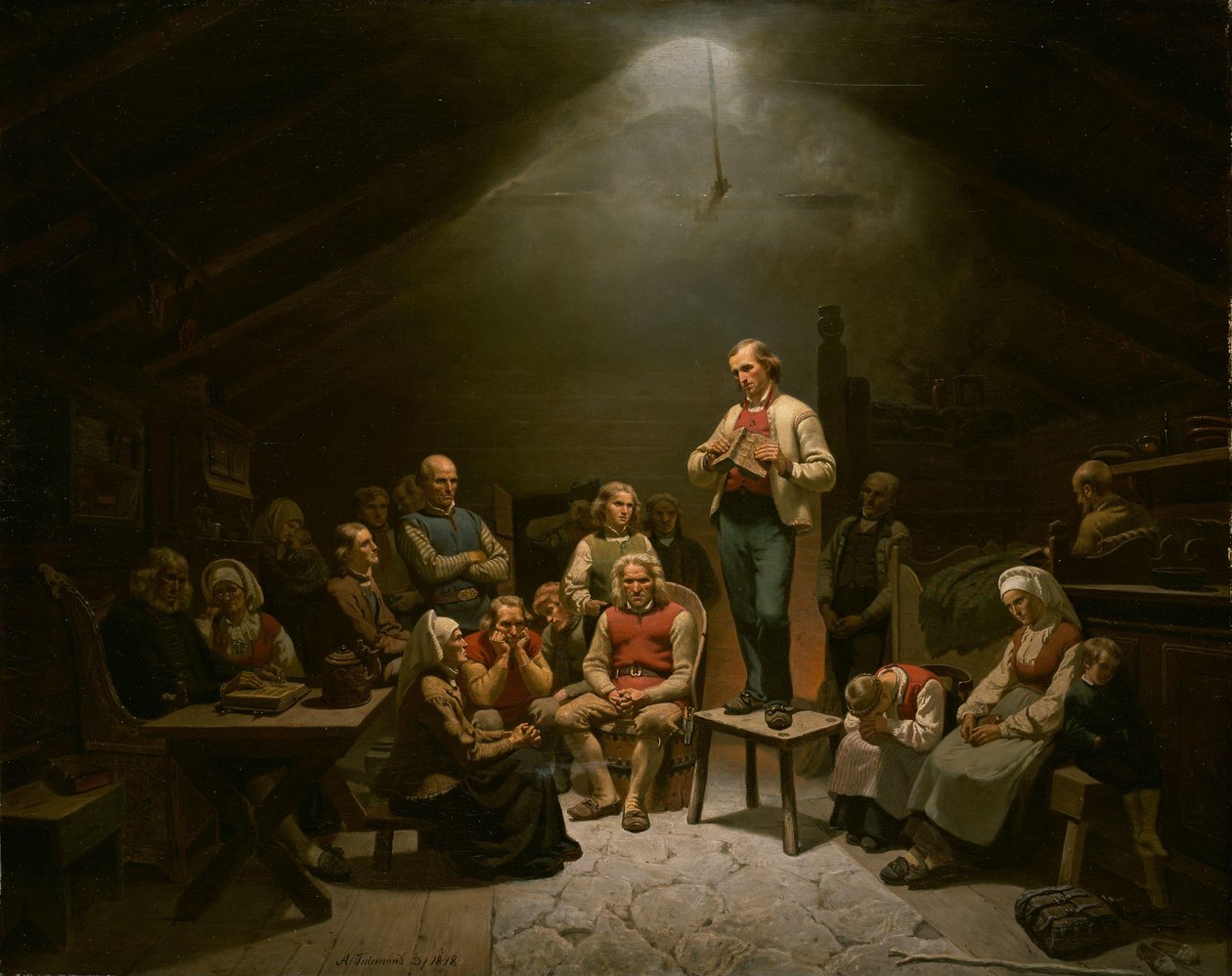 Norvégien :  Haugianerne Low Church Devotion (Dévotion de l