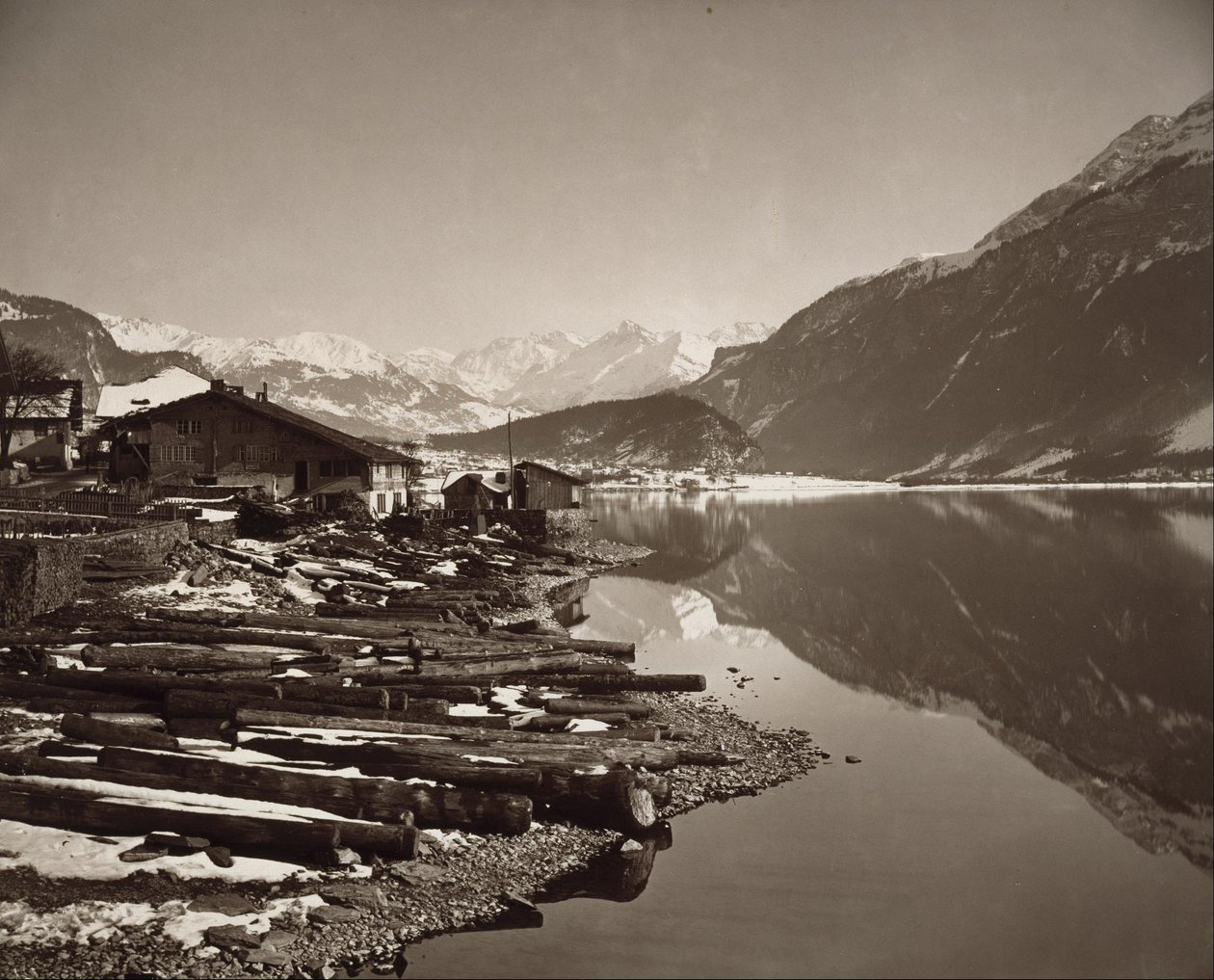 Lac de Brienz - Adolphe Braun