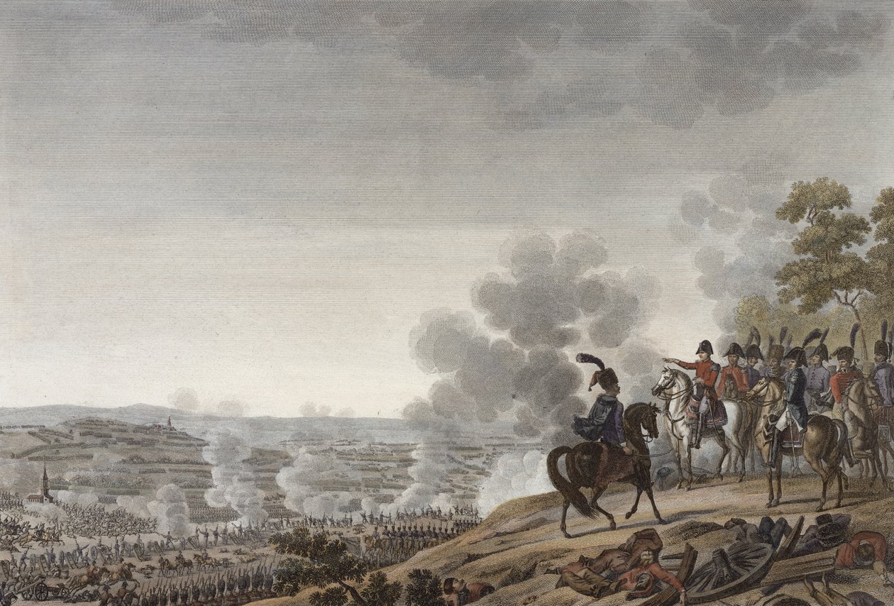 La Bataille de la Moskova, 7 septembre 1812, gravée par Jacques Couche (aquatinte) - Adolphe Roehn
