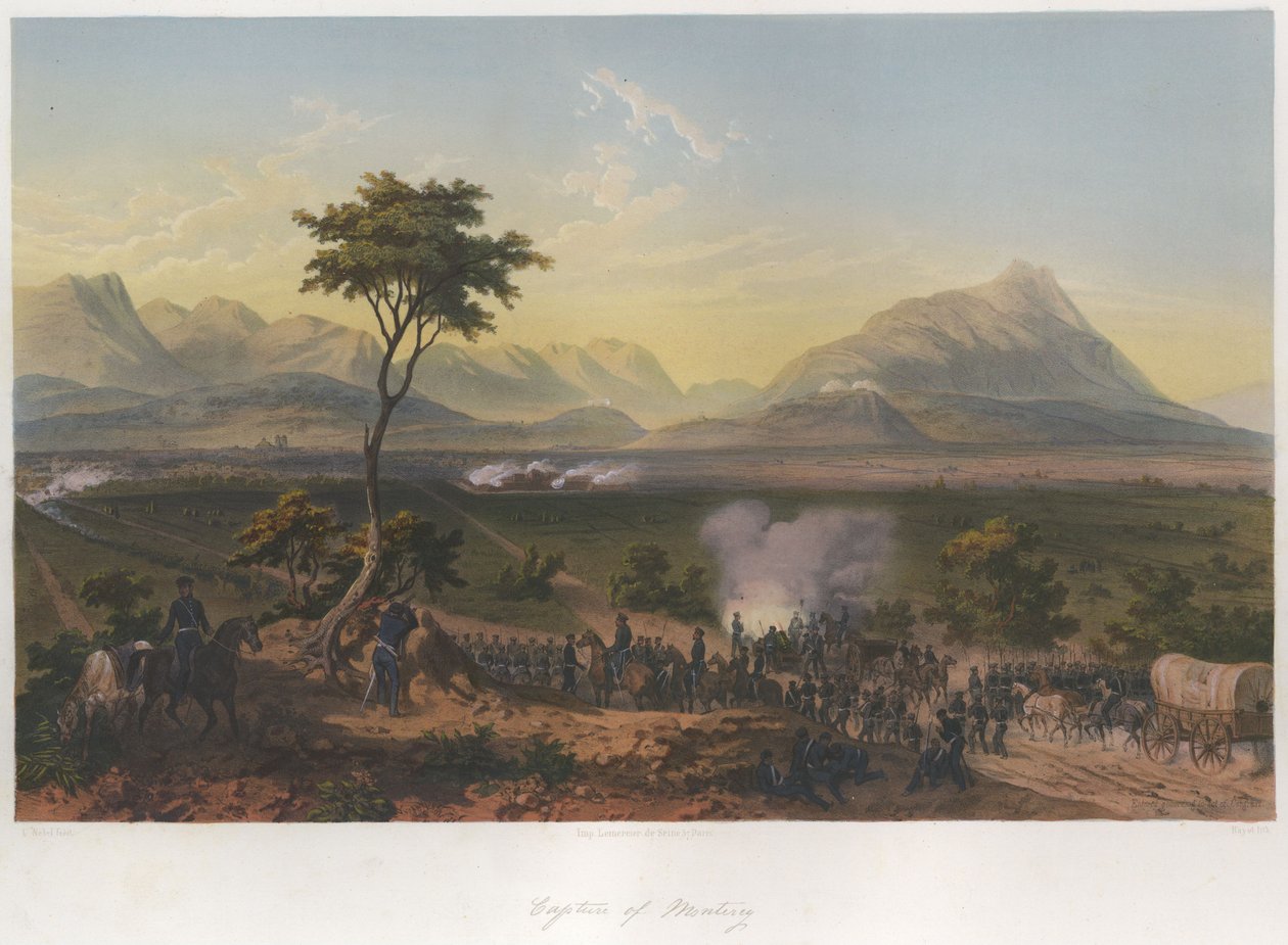 Capture de Monterey - Adolphe Jean Baptiste Bayot
