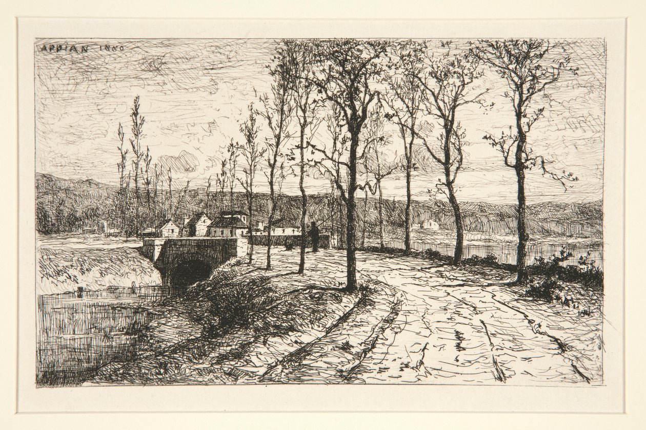 Entrée du village - Adolphe Appian