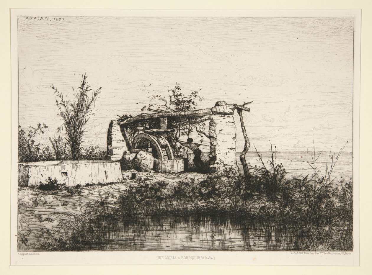 Un moria à Bordiquier - Adolphe Appian