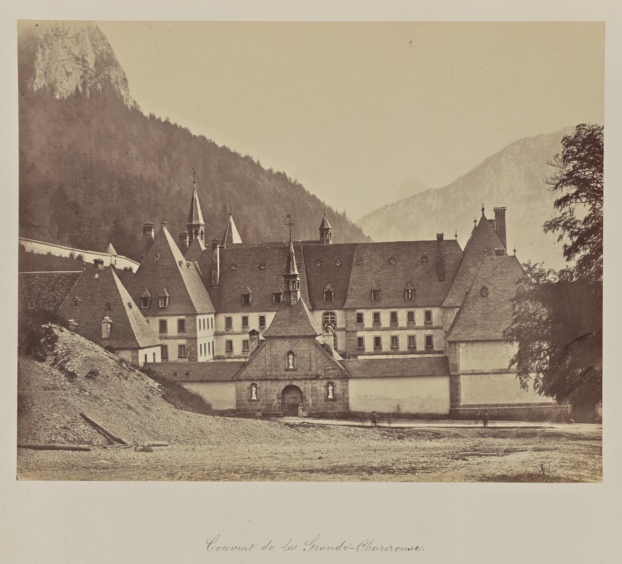 Couvent de la Grande-Chartreuse. - Adolphe Braun