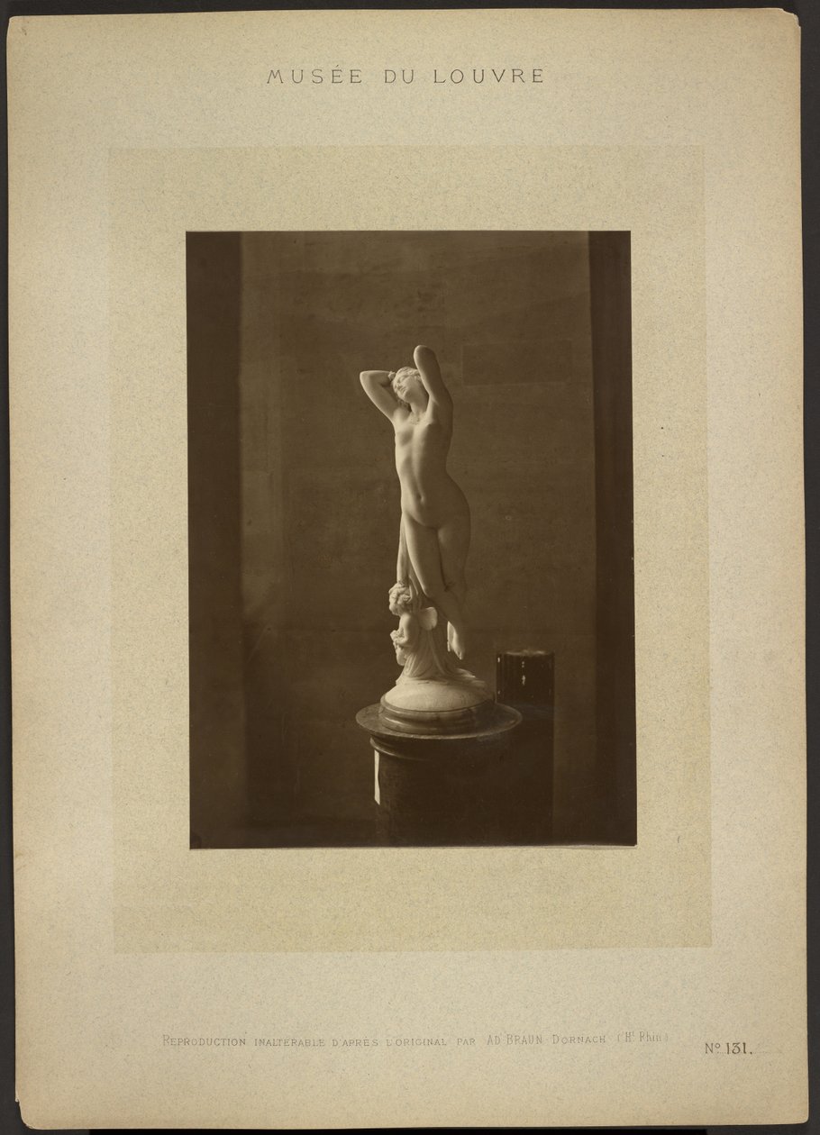 [Cupidon et Psyché par Pradier / Musée du Louvre] - Adolphe Braun