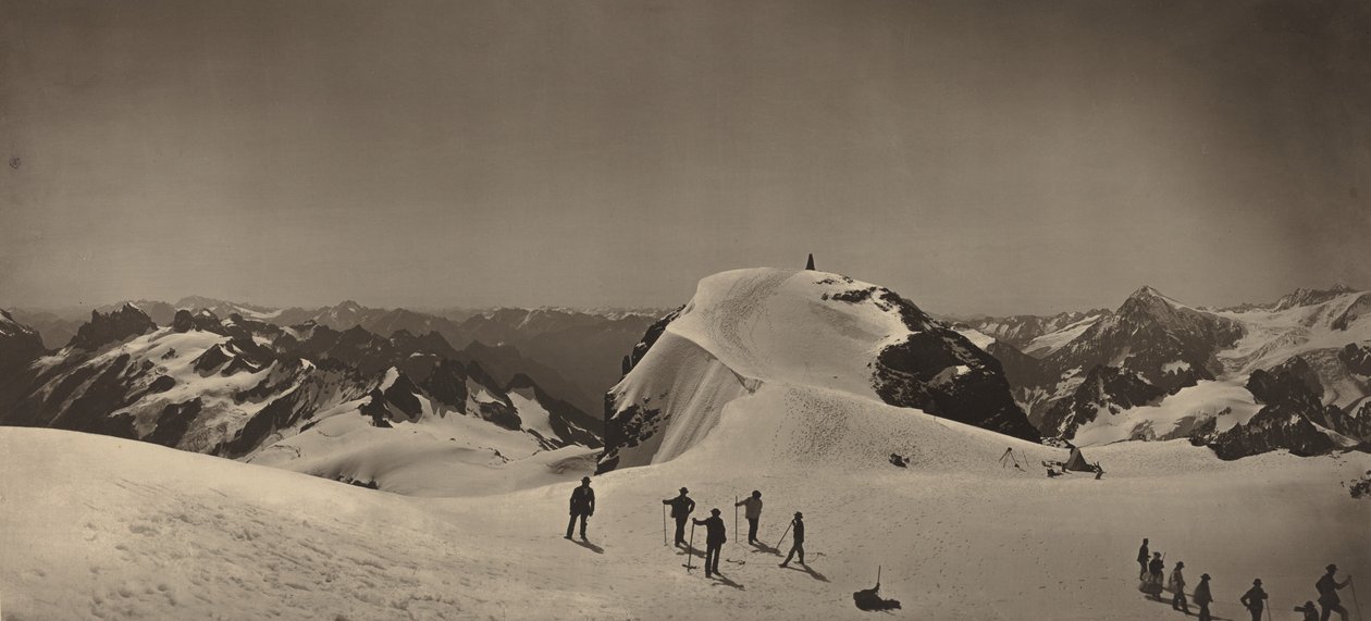 Sommet du Mont Titlis, Suisse - Adolphe Braun