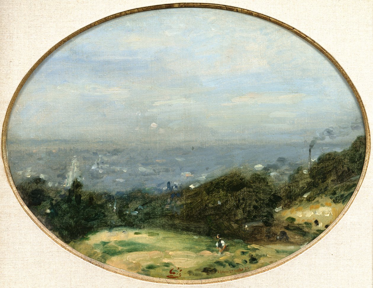 Vue du Havre, 1875 - Adolphe Felix Cals
